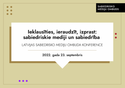 Ombuda 2022. gada konference