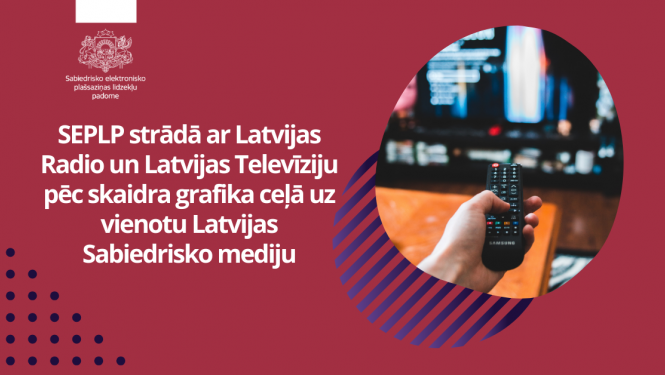 Sabiedrisko elektronisko plašsaziņas līdzekļu padomes (SEPLP) vadībā šonedēļ notikušas kārtējās darba grupu sanāksmes ar Latvijas Radio (LR) un Latvijas Televīzijas (LR) darbinieku piedalīšanos, veidojot vienotu Latvijas Sabiedriskā medija uzņēmumu. Sanāksmes notika saskaņā ar iepriekš izstrādāto darbu grafiku 2024. gadam, veicot nepieciešamās darbības pirms vienotā medija darbības sākuma 2025. gada janvārī.  Lai maksimāli nodrošinātu LR un LTV darbinieku vienotu izpratni par sadarbību nākotnē, līdzīgi kā p